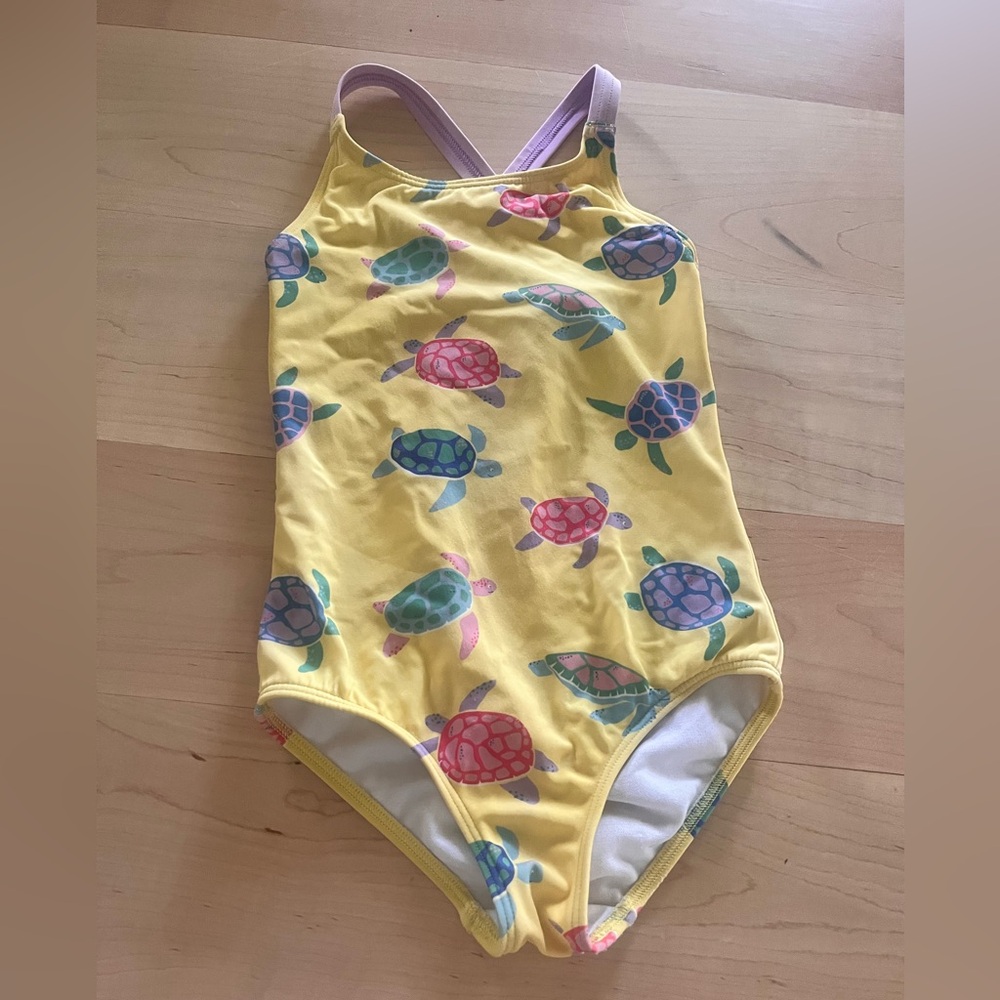 Mini Boden Girls one piece swimsuit